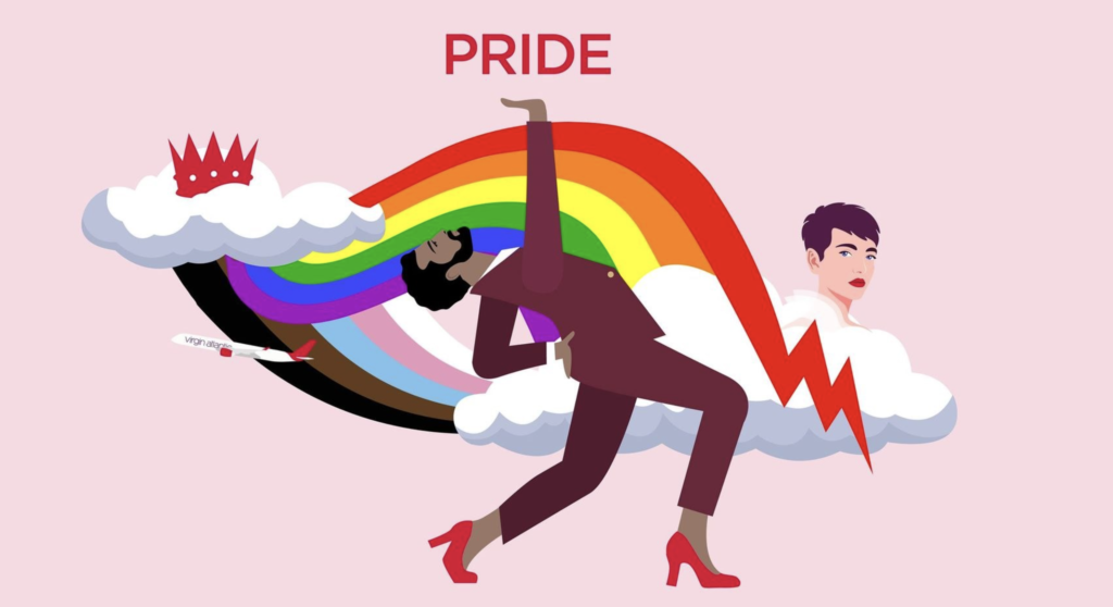 Cartoon image of Pride employee network